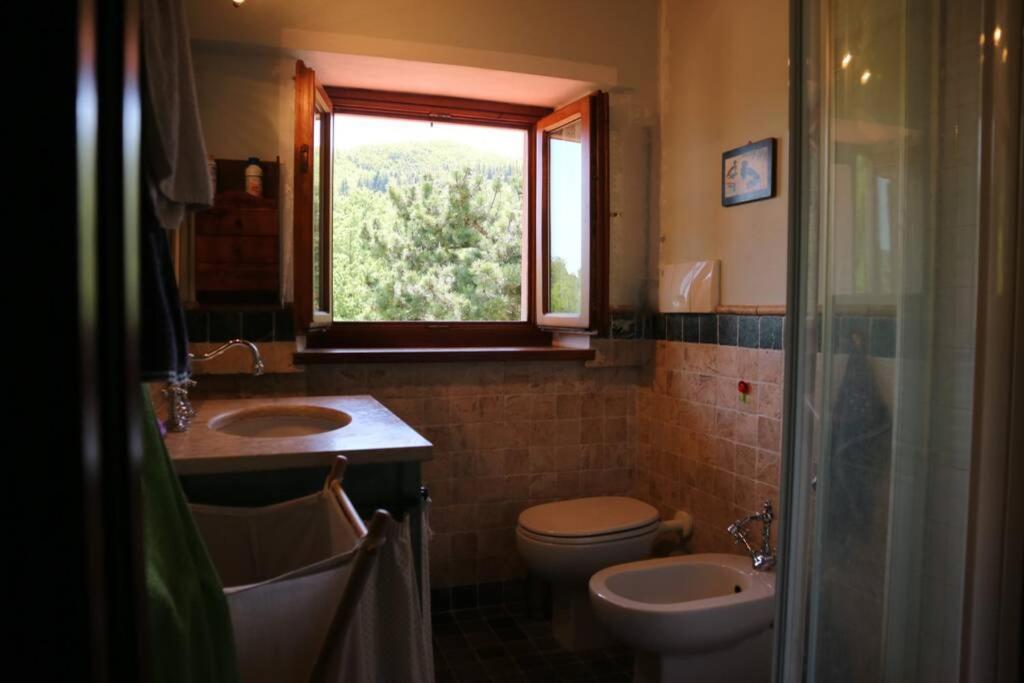 La Sala Vecchia - Lovely Tuscan Holiday House Badia Prataglia, Casentino Valley Chiusi della Verna Exterior photo