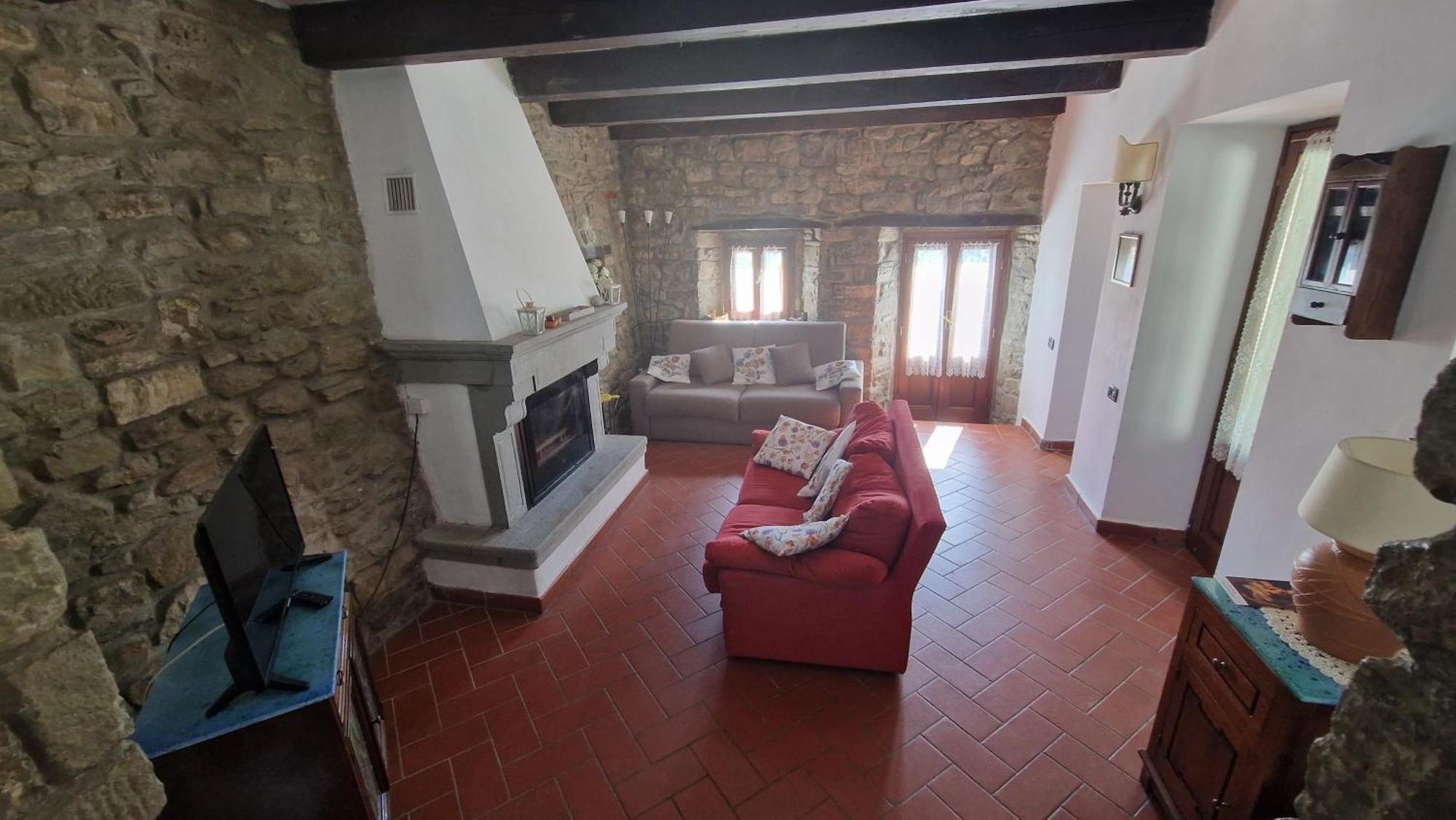 La Sala Vecchia - Lovely Tuscan Holiday House Badia Prataglia, Casentino Valley Chiusi della Verna Exterior photo